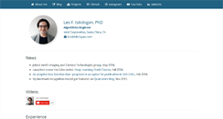 Desktop Screenshot of isikdogan.com